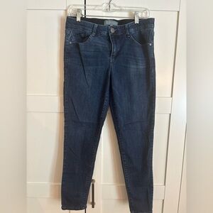 Wit & Wisdom Jeans Skinny Dark Wash Tummy control high rise casual minimalist